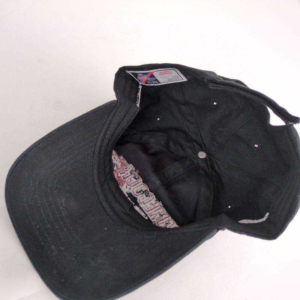 Gamecock Radio Network USC Sports Black Baseball Hat Ball Cap Coors Light Otto - Picture 5 of 7